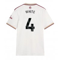 Arsenal Ben White #4 Tretí futbalový dres 2025-26 Krátky Rukáv